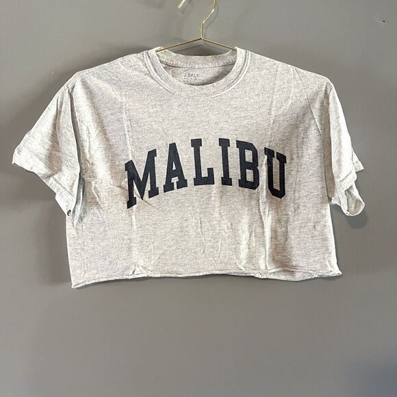 Pacific Sun J. Galt Cropped 'Malibu' Short Sleeve Tee | OS - Picture 1 of 6